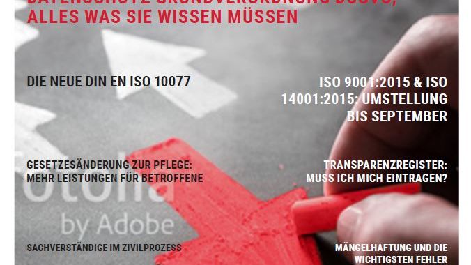 Das Deutsche Sachverständigen Magazin proXPERTS - Ausgabe 2/18