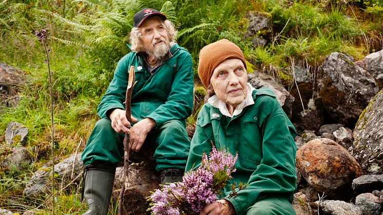 Foto av Magnar og Oddny