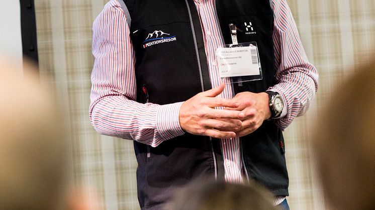 Ola Skinnarmo föreläste på Nordic Outdoor