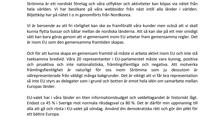 EU-valet är årets viktigaste val