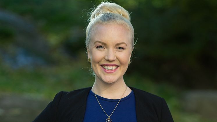 Alexandra Davidsson, alumn på Programmet för Internationell Politik och Ekonomi (IPPE).