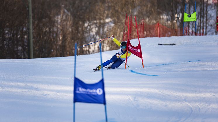 Olle Collberg, landslagsåkare i telemark