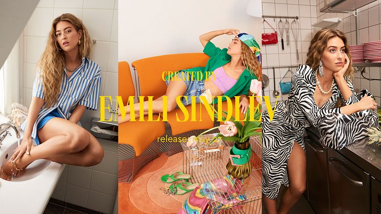 Colourful summer collection in a new design collaboration with fashion profile Emili Sindlev