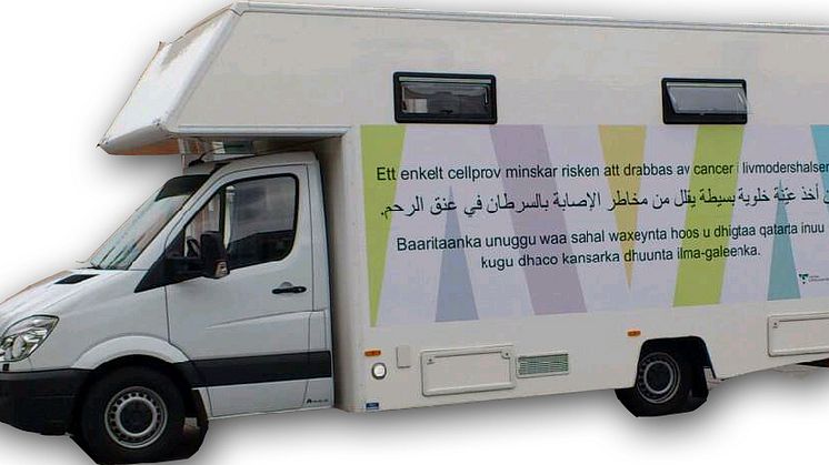 Cellprovsveckan 2014, Cellprovsbussen på turné