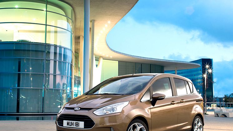 Ford B-MAX er mest solgt i sin klasse i Europa og i Norge