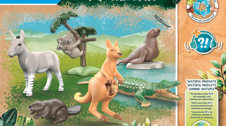 It’s a Wild World! Sechs neue Tier-Spielsets von Wiltopia