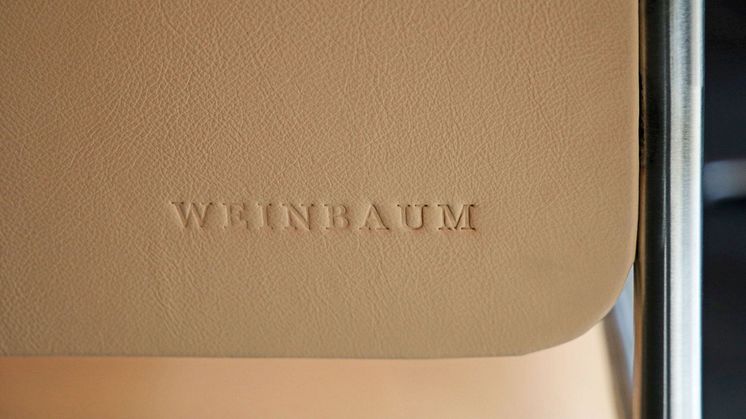 Weinbaums - Bürostuhl - Gravur 