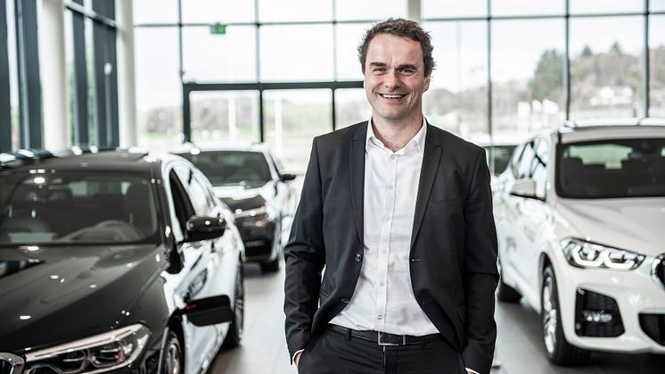 CEO Stig Sæveland i Hedin Automotive gleder seg over oppkjøpet
