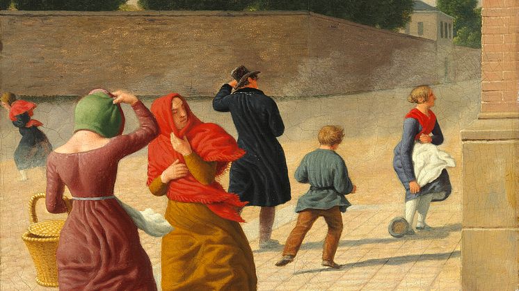 C.W. Eckersberg: "En Storm" (1845)