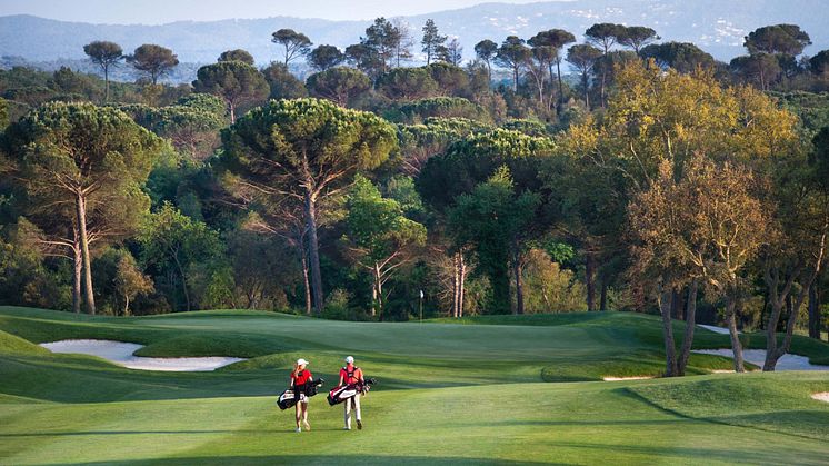 Golfbanor i Katalonien öppnar igen