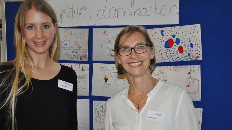 Stellten das Forschungsprojekt der EHD vor: Prof. Dr. Susanne Gerner und Johanna Zühlke.