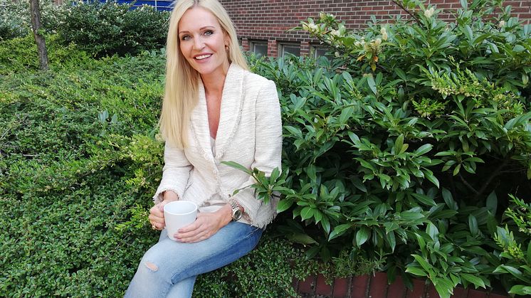 Rebecca Sandahl, ansvarig för företagssamarbeten på Barnfonden. 
