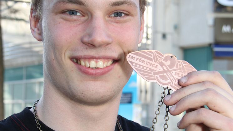 Markus från Norrköping, 3:a i SM för unga plåtslagare 2011
