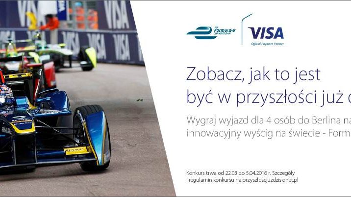 Visa wyśle kibiców z Polski na wyścig mistrzostw FIA Formula E w Berlinie