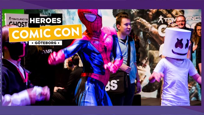 Förra årets stora succé Comic Con kommer tillbaka till Göteborg