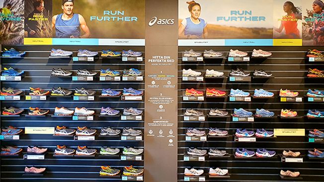 Sportringen i Kalmar blir Asics-specialist