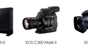 Canon lanserer ny 24-tommers 4K-referanseskjerm og  to nye 4K-kameraer for profesjonelle og entusiaster 