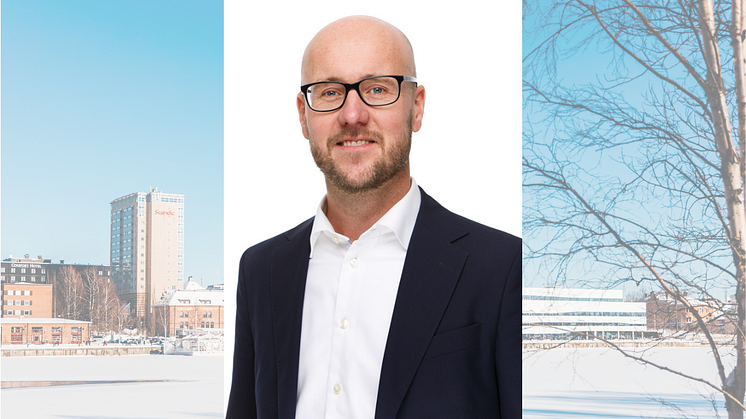 Erik Lindström lämnar vd-rollen hos Medicvent men stannar kvar inom Sdiptech-koncernen. Fotokollage: Medicvent/Philip Avesand/Visit Umeå