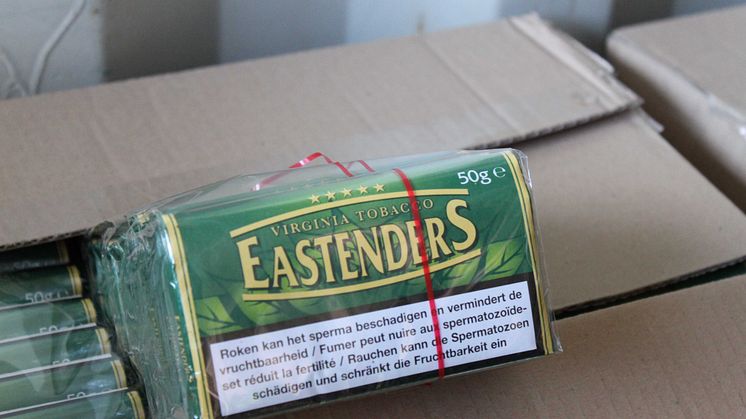 Op Incuse Eastenders tobacco seized by HMRC