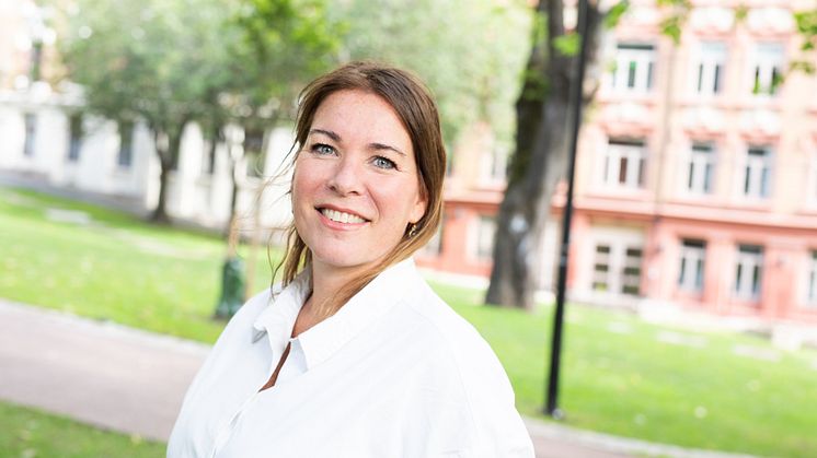 Christine Meling Christensen, kommunikasjonsdirektør i SpareBank 1 Utvikling