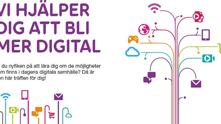 Pressinbjudan: Första digitalworkshopen för kommunens pensionärer 4 juni