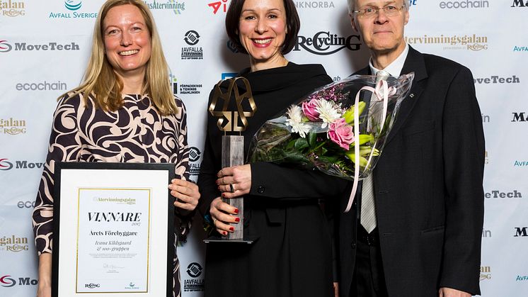 Årets förebyggare - Återvinningsgalan 2018: Ivana Kildsgaard