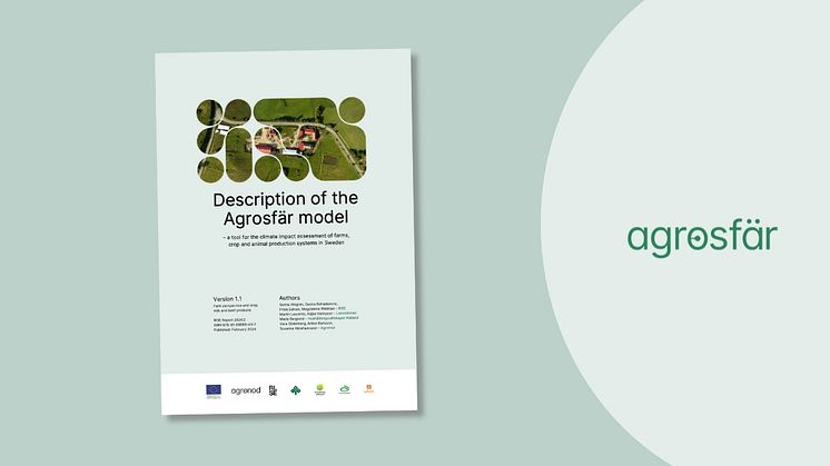Agrosfär, rapport beräkningsmodell