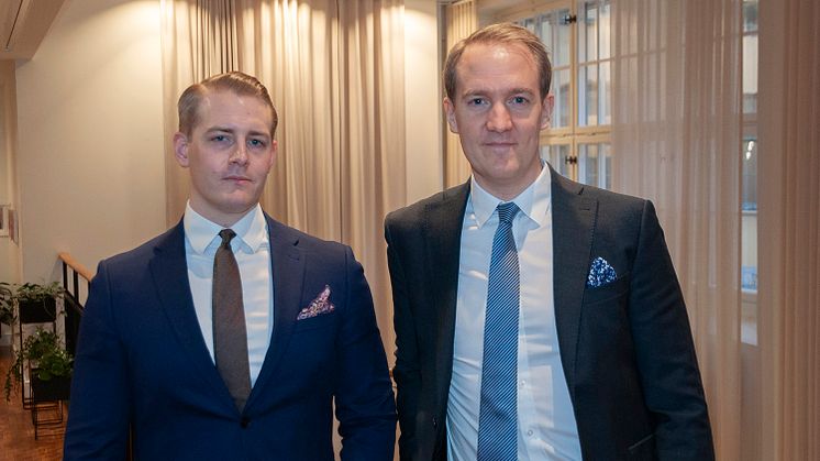 Lars Törner Larsson och Jonas Lindskog.