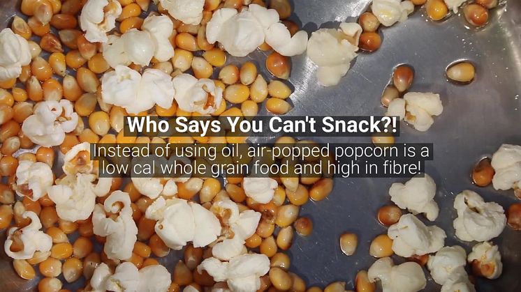 [Weight Loss] Snack With Plain Popcorn