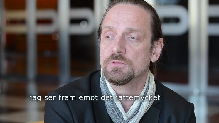 Pontus Stenshäll, regissör och konstnärlig ledare, och Fredrik Evers, huvudrollsinnehavare i Mephisto om sitt samarbete