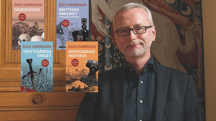 Dick Harrison gör succé med ny historisk bokserie