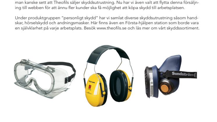 Theofils lanserar en trygg nyhet på webben 