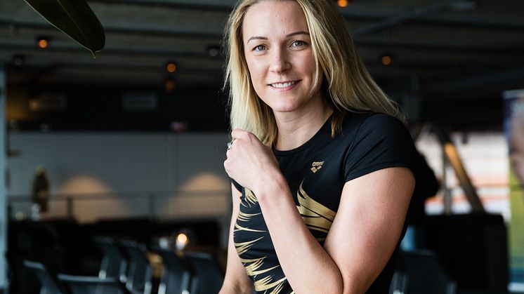 Presskonferens med anledning av Sarah Sjöströms skada