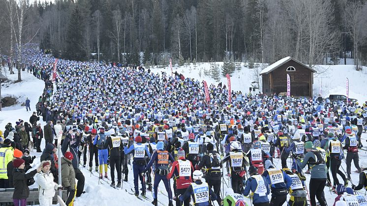 Vasaloppet 2022 första backen