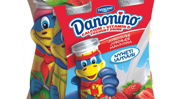 Danonino Drickyoghurt Dino 4x90