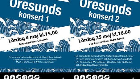 Kulturskolor möts över sundet