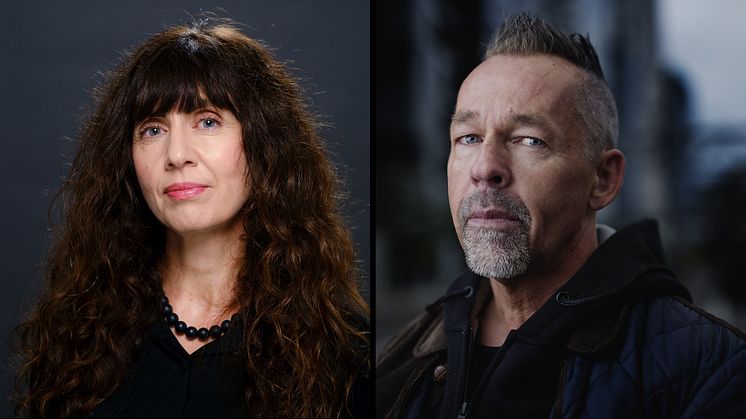 Cappelen Damm har to av fem nominerte til den prestisjetunge krimromanprisen Riverton. Foto: NORLA/Fartein Rudjord og Agnete Brun.