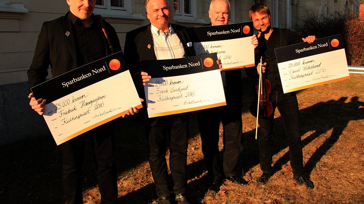 Norrbottens riksspelmän får Sparbanken Nords kulturpris