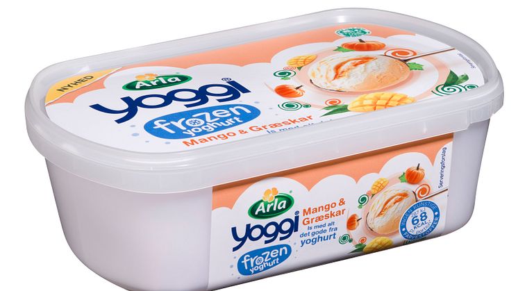 Yoggi frozen mango græskar