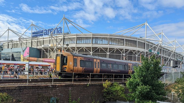 West Midlands Railway celebrates successful Commonwealth Games for passengers and volunteers 