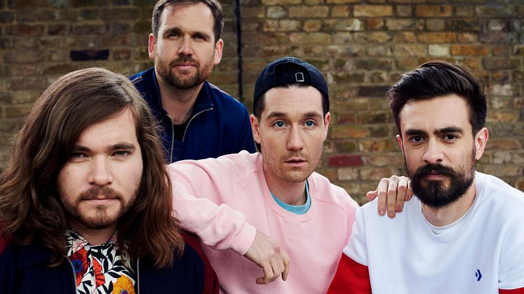 Bastille spelar på Grönans Stora Scen den 19 augusti