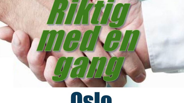 25. april 2017: Riktig med en gang-konferansen i Oslo