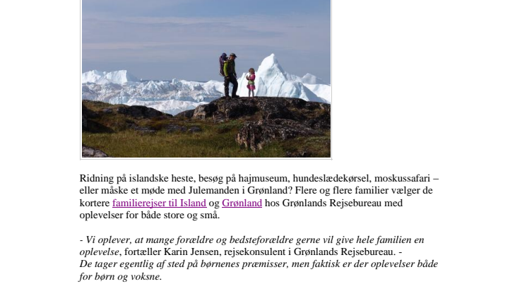 Kort eller lang rejse - vi VIL af sted!