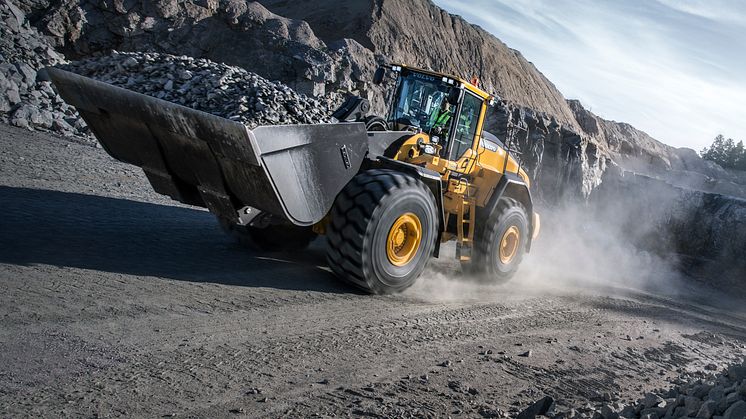 Volvo L220H - stenbrott