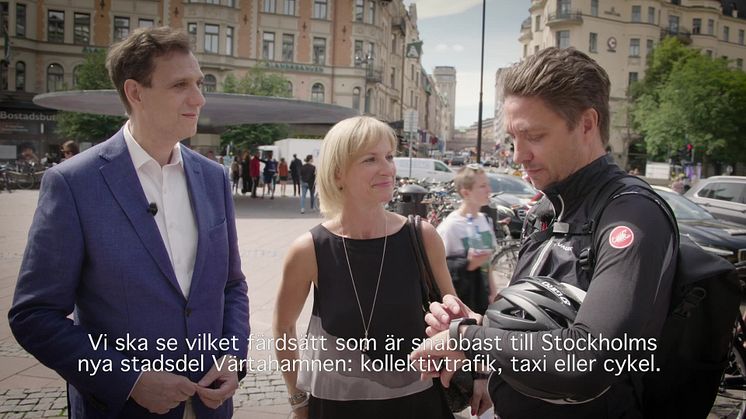 Först till Värtahamnen - En trafikutmaning till Stockholms nya stadsdel