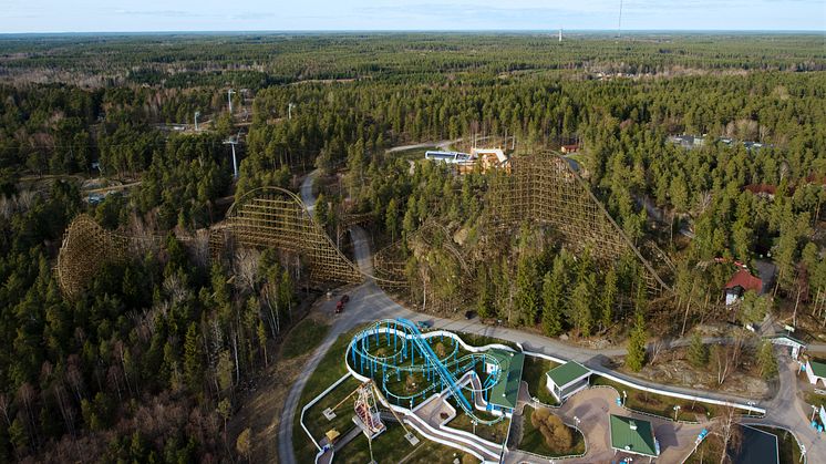 Kolmården builds the world's best wooden roller-coaster 