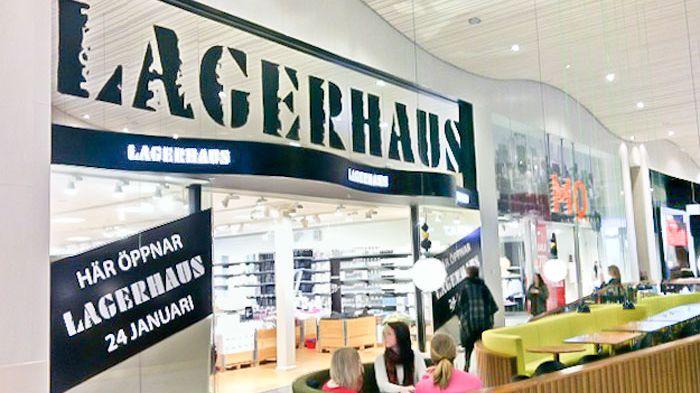 Premiär för Lagerhaus i Grand Samarkand köpcentrum, Växjö