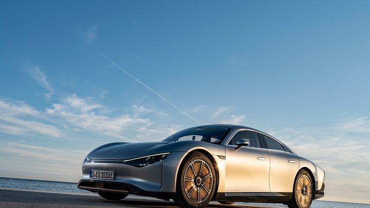 Mercedes-Benz VISION EQXX slog rekord i energieffektivitet