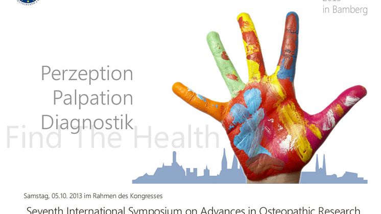 16. Internationaler Osteopathie-Kongress in Bamberg  