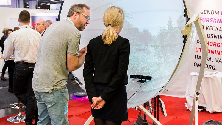 Swedish ICT:s monter på Vitalis